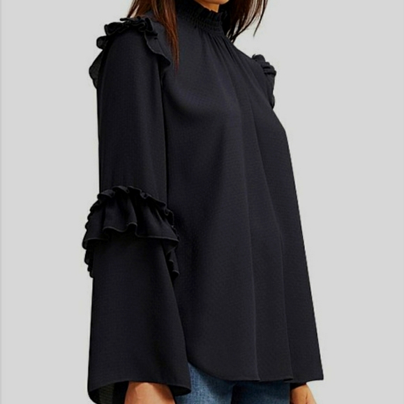 Witchery Tops - WITCHERY Ruffle Blouse